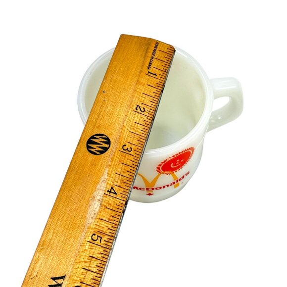 McDonalds Canada Mug Anchor Hocking Fire-King  Lot 2 Rare Without Good Morning - Picture 10 of 10